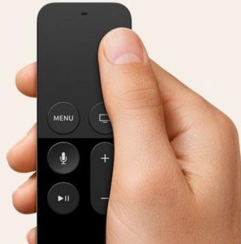 アップルテレビタッチ面