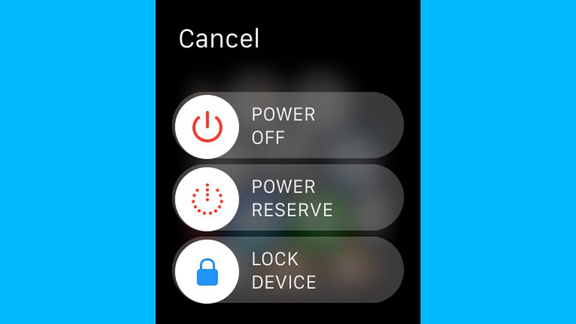 starta om Apple Watch