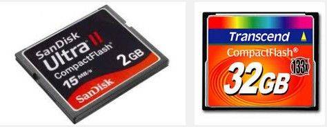 Cum să recuperați datele pierdute, pierdute din cardul Compact Flash