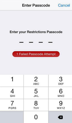 Sådan Reset Restrictions Passcode på iPhone