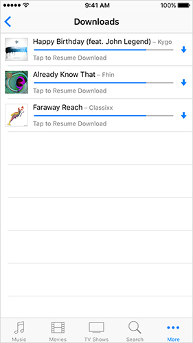 iTunes-Downloads