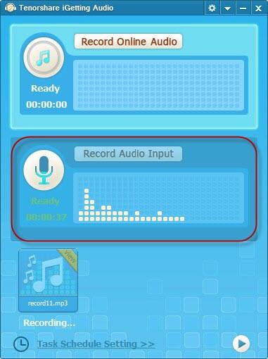 come registrare audio in streaming live