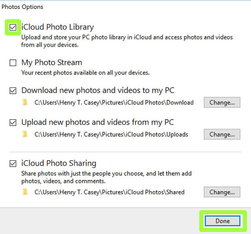 [Guía] Cómo acceder a iCloud Photos en la PC