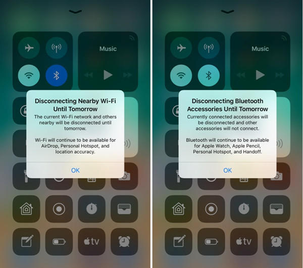 iOS 11 Bluetooth e confusione WiFi