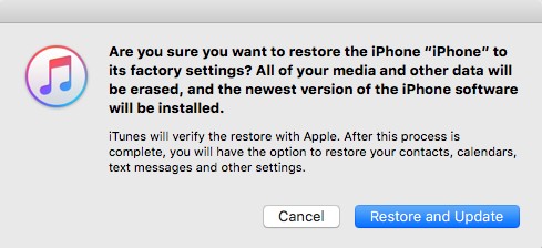 iPhone Factory Reset wiederherstellen