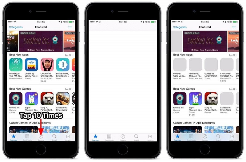 App Store aktualisieren