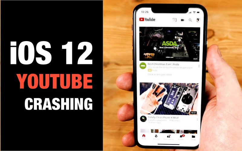 Cum să remediați aplicația YouTube Crashing pe iPhone iOS 12 / 12.1