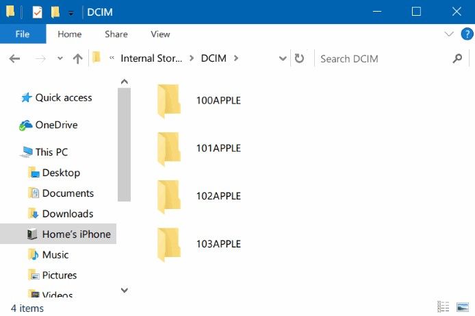 dcim mappa