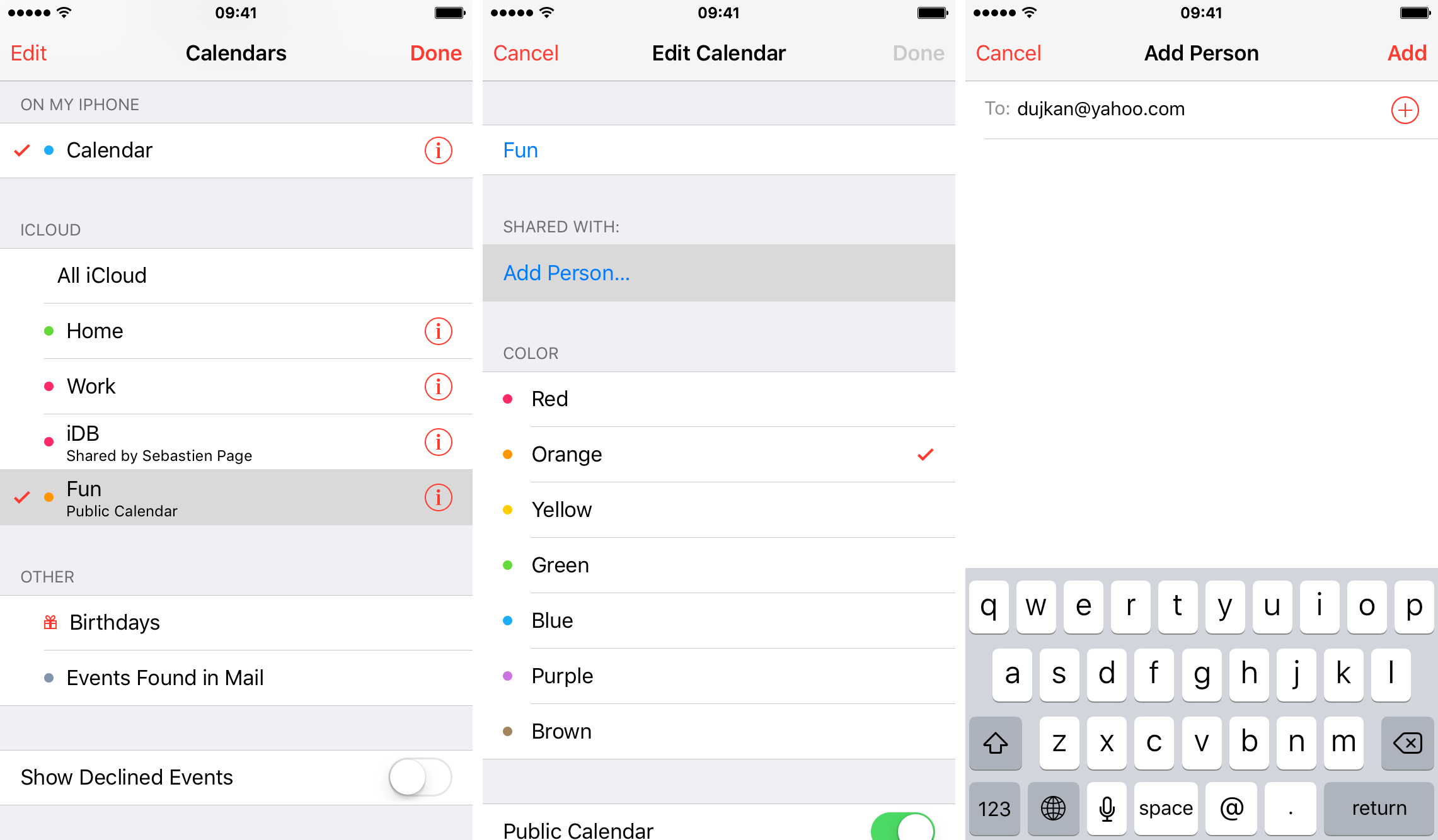Hur du synkroniserar iPhone-kalendrar mellan iPhones