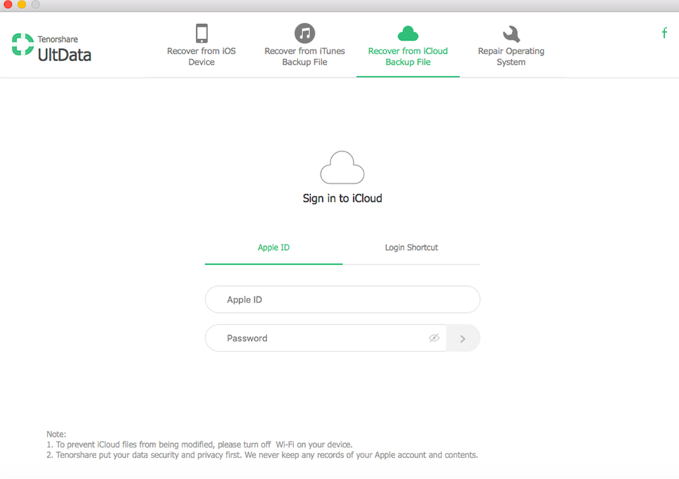 pristup icloud sigurnosnoj kopiji