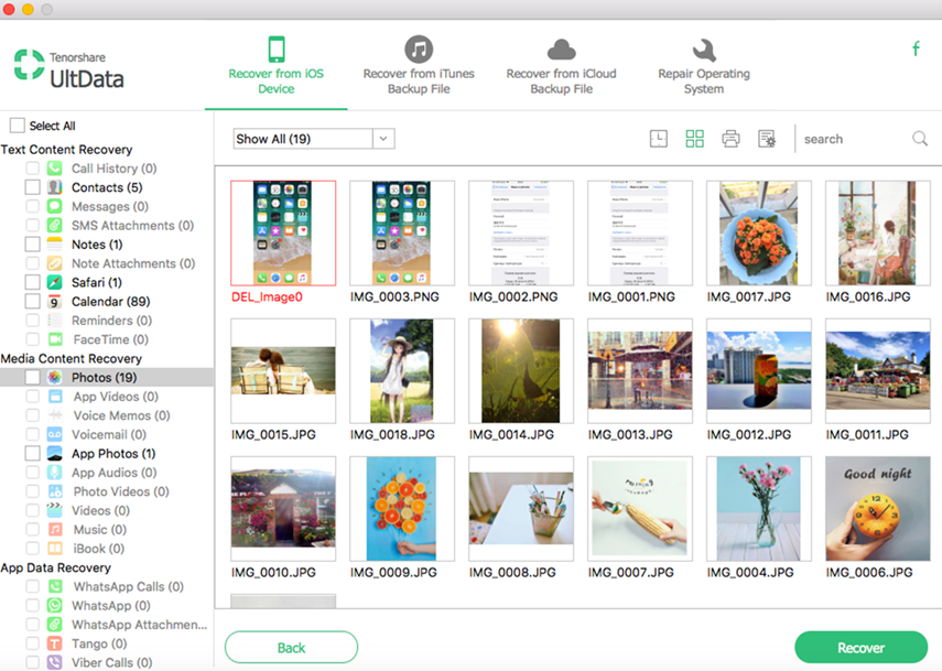 iPhone-tekstberichten verloren na iOS 9-upgrade, herstellen op Mac