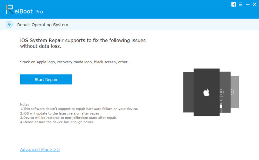 iOSシステムを修復して、iPhoneでサファリのクラッシュを修正する