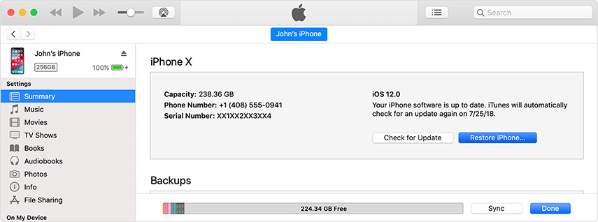iphoneを復元