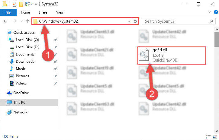 Cartella DLL qtmlclient