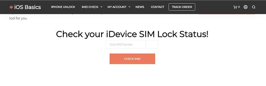 ios basics imei checker