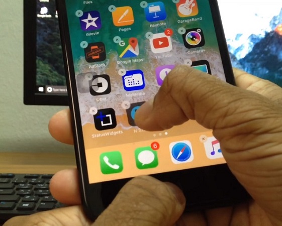 dlouhá tisková aplikace se siri