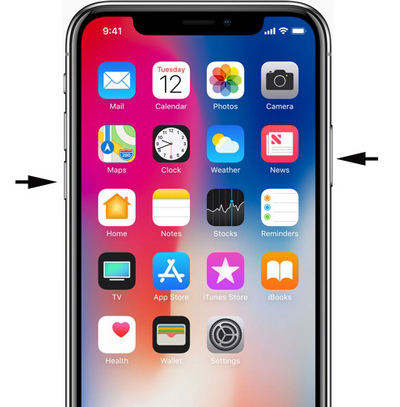 éteindre votre iPhone X