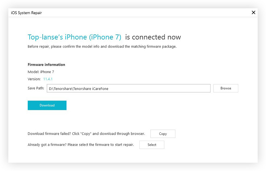 Laden Sie die neueste Firmware Ihres iPhones herunter