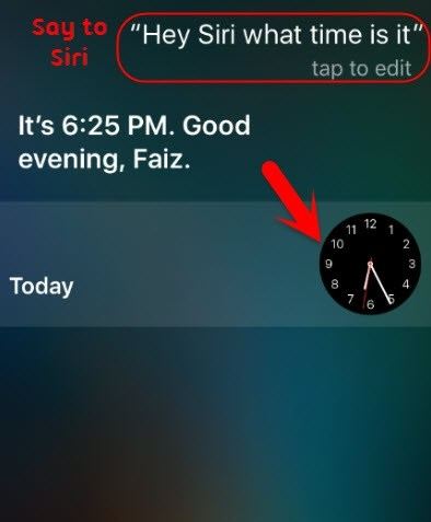 Nulstil en låst iPhone af Siri