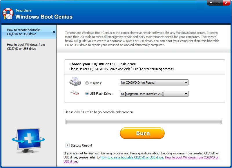 Windows Boot geguis
