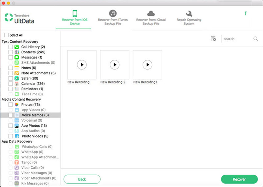 นำเข้าบันทึกเสียงจาก iphone กับ mac