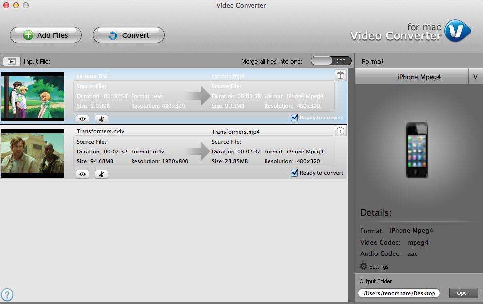Miten muuntaa WMV: n MOV: ksi Macissa WMV: n avulla MOV Converteriin