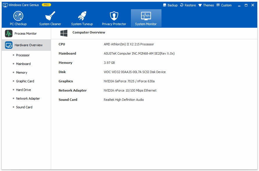 surveiller le processus actif sur Windows 10